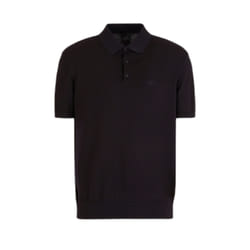 Polo piqué détails contrastés Armani Exchange