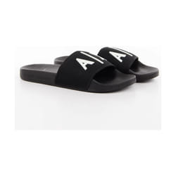 Claquette Armani Exchange Milano Homme Noir
