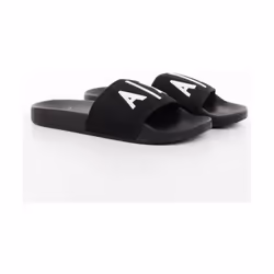 Claquette Armani Exchange Milano Homme Noir