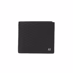 Portefeuille Armani Exchange Classic AX Homme Noir