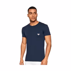 T shirt Emporio Armani Eagle Homme Bleu