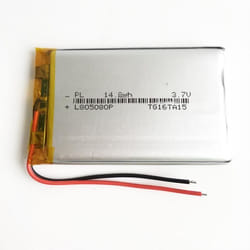 Batterie Lipo Plate - YUNIQUE FRANCE - 3.7V 4000mAh - Compacte - Lithium-polymère