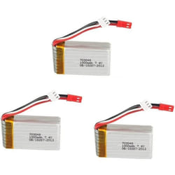 Batteries pour Drone - YUNIQUE FRANCE - MJX X600 - 3 pièces - 700mAh - 7.4V - Mixte