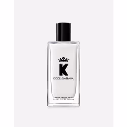Dolce&Gabbana K, Baume après rasage, Tous types de peau, 100 ml, Hydratant, Adoucissant, Apaisant, Bouteille, Citron, Floral