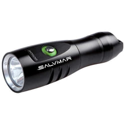 Lampe torche - Salvimar - Spotlight - 400 Lumens - Noir - Étanche - 120 min autonomie