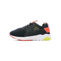 Sneakers San Puerto pour Bébé - Noir orange foncé vert clair