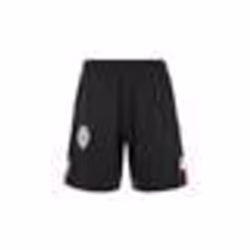 Short de football enfant Kappa Ahorazip Pro AS Monaco Officiel - Noir - Garçon