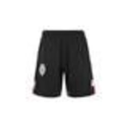Short de football enfant Kappa Ahorazip Pro AS Monaco Officiel - Noir - Garçon