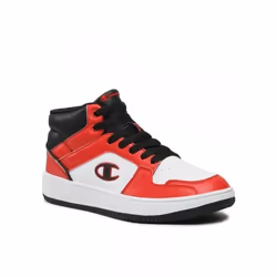 Baskets Homme - CHAMPION - Rebound 2.0 Mid - Blanc Multicolore - Confortable et Sécurisant
