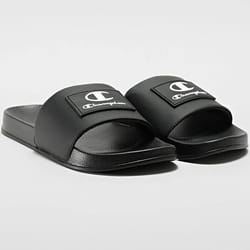 Sandales Homme - CHAMPION - Arubo S22051.KK001 - Noir - Boucle de serrage - Tige en cuir synthétique