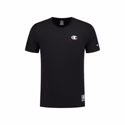 T-shirt Homme Champion Col Rond 219748-KK001 - Noir - 100% coton - Regular - Manches courtes