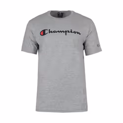 champion crewneck tee-shirt classic gris