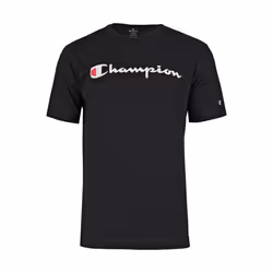 champion crewneck tee-shirt classic noir