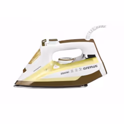 G3 Ferrari VISIR Fer à vapeur Semelle en acier inoxydable 2500 W Marron, Blanc, Jaune