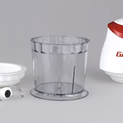 Girmi TR01 hachoir électrique 0,5 L 350 W Rouge, Transparent, Blanc - Vue supplémentaire 4
