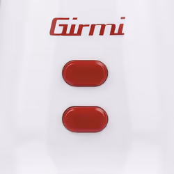 Girmi FR02 0,6 L Mélangeur de table 350 W Rouge, Blanc