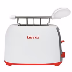 Girmi TP1001, 2 part(s), Rouge, Blanc, 750 W, 230 V, 50 Hz, 270 mm