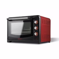 Girmi FE60, 60 L, 2000 W, 1 étagères, Noir, Rouge, Rotatif, Acier