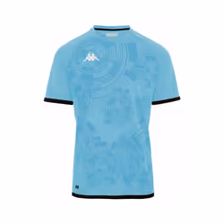 Maillot Kombat GK pour Homme - Bleu fluo noir