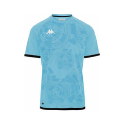 Maillot Kombat GK pour Homme - Bleu fluo noir