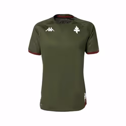 Maillot dentraînement Abou Pro 6 FC Metz 22/23 pour garçon - Vert et rouge foncé - Manches courtes respirantes