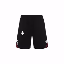 Short de football pour homme - FC Metz - Alozip 6 - Noir rouge foncé - Respirant