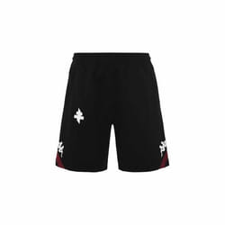 Short de football pour homme - FC Metz - Alozip 6 - Noir rouge foncé - Respirant
