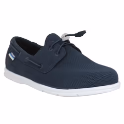 Chaussures bateaux homme SEBAGO Monterey Navy - Cuir - Semelle caoutchouc - Bleu