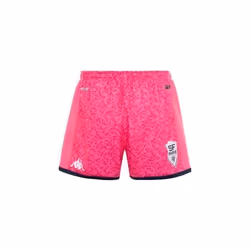 Short Enfant Kappa Kombat Ryder Stade Français Paris Domicile Officiel Rugby