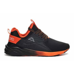Sneakers - KAPPA - San Puerto Sportswear - Enfant - Garçon - Lacets - Noir - Orange