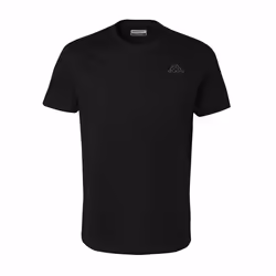 T-shirt Cafers pour Homme - KAPPA - Noir - Manches courtes - Multisport