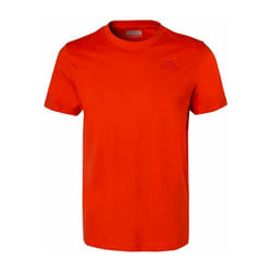 T-shirt homme Cafers - KAPPA - Rouge clair bleu marine - Coupe droite - 100% coton