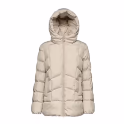 Doudoune longue à capuche femme Geox Anylla
