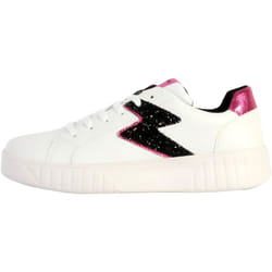Basket Basse à Lacets Geox Junior Mikiroshi Synth.Lea