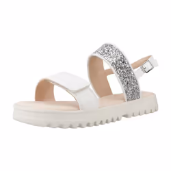 Geox modèle J Sandal Coralie Gir Blanc