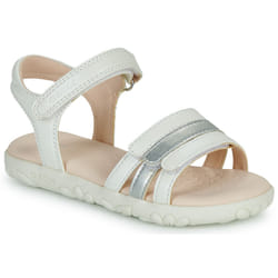 Geox modèle J Sandal Haiti Girl Blanc - 26