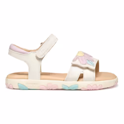 Geox modèle J Sandal Haiti Girl Blanc