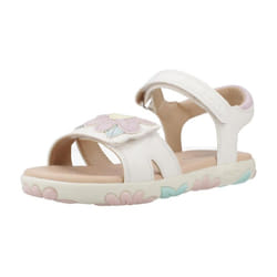 Geox modèle J Sandal Haiti Girl Blanc
