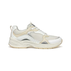 Sneakers Zarvia A Maille Beige