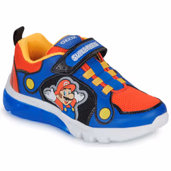 Basket Enfant à Scratch Geox Ciberdron