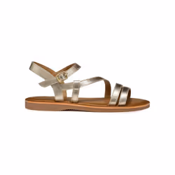 Geox modèle J Sandal Eolie Girl D´or