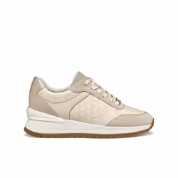 Sneakers Desya A Cuir Beige