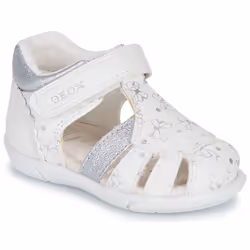 Geox modèle B Sandal Zapito Girl Blanc