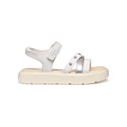 Geox modèle J Sandal Kodette Gir Blanc