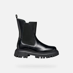 Bottines de motard femme Geox Maquinnens
