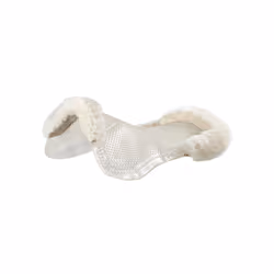 Amortisseur pour poney avec une bordure en demi-peau de mouton Acavallo Active