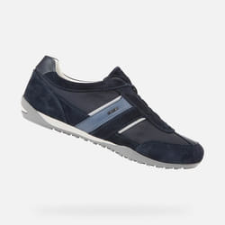 Sneakers Wells Synthétique Bleu Marine