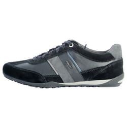 Baskets Geox U Wells C - Homme - Cuir - Gris