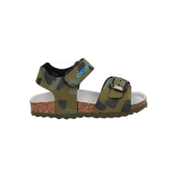 GEOX B SANDAL CHALKI BOY COULEUR VERT C3009