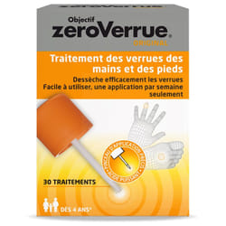 Viatris Objectif ZeroVerrue Traitement des Verrues des Mains et des Pieds 5 ml
